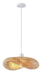 Żyrandol na lince 1xE27/40W/230V bambus