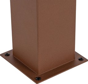 Inteligentna lampa stojąca ogrodowa brązowa rdza 70 cm w tym Wifi P45 - Denmark