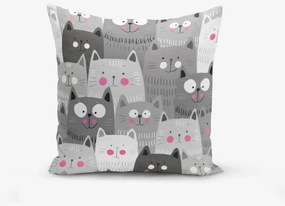 Poszewka na poduszkę z domieszką bawełny Minimalist Cushion Covers Catty, 45x45 cm