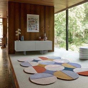 Wełniany dywan tkany ręcznie 120x170 cm Mia Ellipse – Flair Rugs