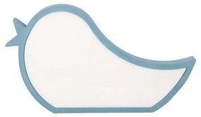 Dziecięca lampka biurkowa BIRD LED/12W/230V niebieska