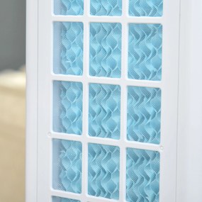 HOMCOM Wentylator Kolumnowy, Klimatyzator kolumnowy, Obrót o 52 stopnie, Cicha praca, 3 tryby pracy, 3 prędkości