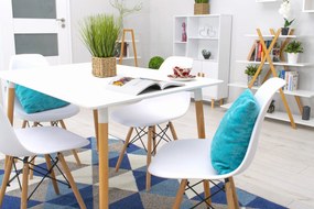 PROMOCJA Biały stół jadalniany ADRIA 120x80 cm II. jakość