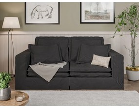 Antracytowa sofa 196 cm Nora – Ropez