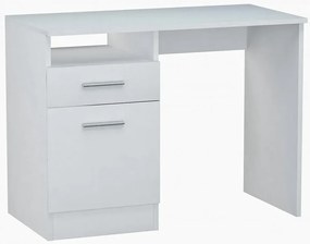 Białe biurko do pokoju dziecięcego 100 cm H4-D63