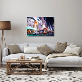 Obraz na szkle - New York Theater District (70x50 cm)
