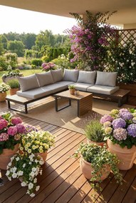 Modułowy zestaw mebli ogrodowych A8-N79