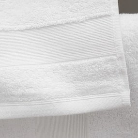 Biały bawełniany ręcznik frotte 50x85 cm Anti-Bacterial – Catherine Lansfield
