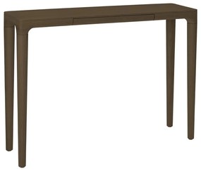 Brązowa konsola z litego drewna dębowego 12x110 cm Heart'n'Soul – UMAGE