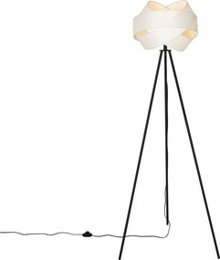 Nowoczesna lampa podłogowa biała - Cloth