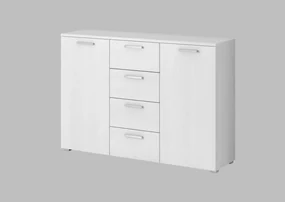 Komoda GALAXY 2D4S 132cm abisko ash HELVETIA
