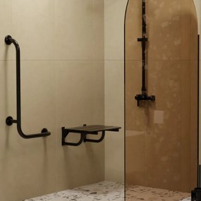 Siedzisko prysznicowe czarne