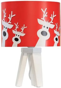 Świąteczna lampa stołowa trójnóg - S286 D2-R64