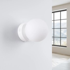 Kinkiet YOLI 1 biały z włącznikiem SOLLUX  LIGHTING