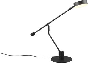 Lampa stołowa LED z elastyczną konstrukcją w kolorze matowej czerni (wysokość 64 cm) Manduro – Trio