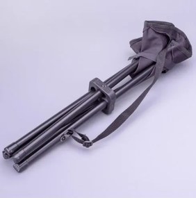 Składany stołek kempingowy - czarny