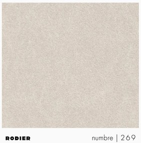 Beżowa aksamitna sofa 218 cm Baga – Rodier