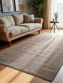 Dywan nowoczesny Perles Geometria beżowa 200 cm x 280 cm