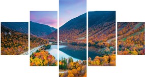 Obraz - White Mountain, New Hampshire, USA (125x70 cm)