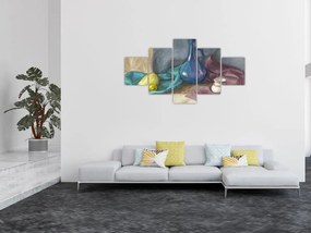 Obraz - Malowana martwa natura (125x70 cm)