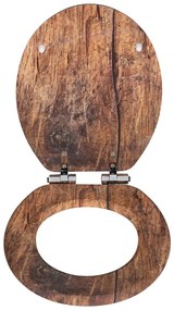 Deska sedesowa wolnoopadająca 37 x 43 cm Rustic – Wenko