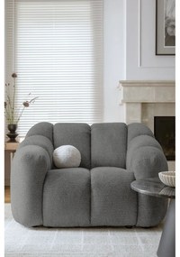 Szary fotel Shell – Miuform