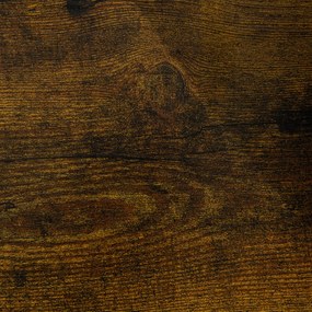 Outsunny Rustykalny stojak na kwiaty z 4 poziomami, 40 cm x 40 cm x 81 cm, Brązowy