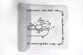 Dywanik łazienkowy antypoślizgowy Dywanik łazienkowy antypoślizgowy Kotki Wanna Kąpiel