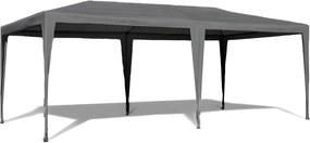 Pawilon ogrodowy 3x6m ze ściankami i oknami - namiot imprezowy, altana eventowa