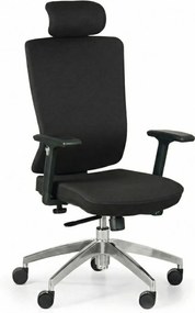 Krzesło biurowe NED F, czarny