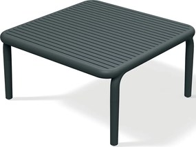 Kwadratowy stolik do ogrodu Brene 80 cm, z tworzywa