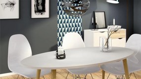 Biała komoda OSLO 75387 z 1 szufladą