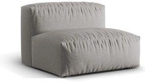 Jasnoszary moduł sofy (moduł środkowy) Martina – Micadoni Home
