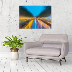 Obraz - Obraz abstrakcji (70x50 cm)
