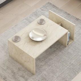 Stolik konferencyjny Memo Travertine