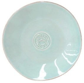 Turkusowy kamionkowy talerz na pieczywo Costa Nova Nova, ⌀ 16 cm
