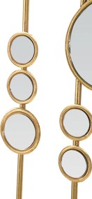 Ozdoba na ścianę z lusterkami, 35,5 x 90 cm