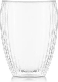 Lot 2 Szklanki Dwupłaszczowe 32cl Pavina W Paski Bodum - Zestaw 2 Szklanek 12249-10