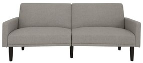 Jasnoszara sofa rozkładana 198 cm – Støraa