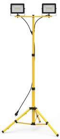 Reflektor LED z statywem 2xLED/50W/230V 4000K IP44