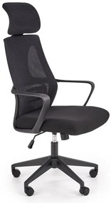 Ergonomiczny Fotel Czarny Biurowy Obrotowy G8-N03