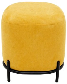 Żółty puf Tenzo Harry, ø 42 cm