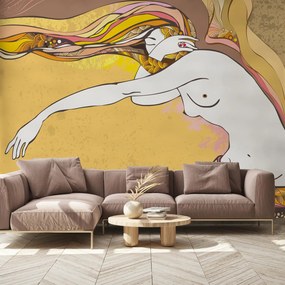 Fototapeta - Orientalna dama (196x136 cm)