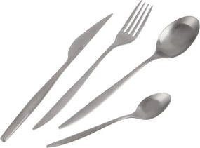 Sztućce ze stali nierdzewnej w kolorze srebra 24 szt. – Orion