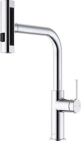 Esserain bateria zlewozmywakowa z wyciąganą wylewką chromowana - Essebagno