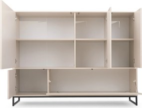 Komoda AZIR 160 cm do Salonu Sypialni Odcienie beżu