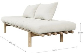 Biała sofa 200 cm Pace – Karup Design