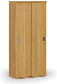 Szafa z drzwiami przesuwnymi PRIMO WOOD, 1781 x 800 x 420 mm, buk