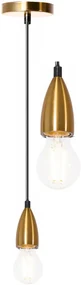 Lampa Sufitowa Wisząca Oprawka APP359-1CP Miedziana
