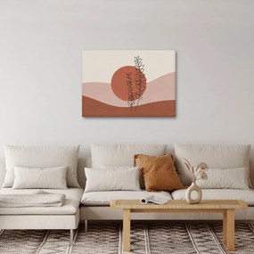 Obraz - Boho leaves N⁰1 (70x50 cm)